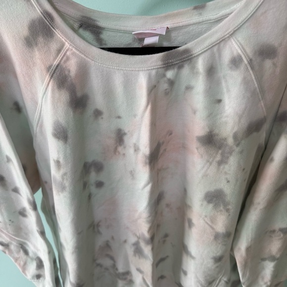 Isabel Maternity By Ingrid & Isabel Tie-Dye Women's Sweatshirt Size Large - Picture 3 of 7